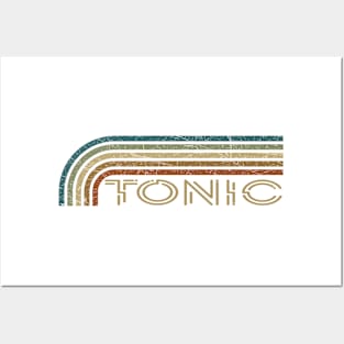 Tonic Retro Stripes Posters and Art